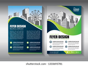 Business abstract vector template. Brochure design, cover modern layout, annual report, poster, flyer in A4 with colorful triangles, geometric shapes for tech, science, market with light background