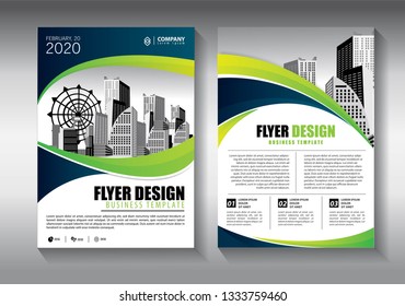 Business abstract vector template. Brochure design, cover modern layout, annual report, poster, flyer in A4 with colorful triangles, geometric shapes for tech, science, market with light background