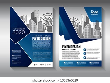 Business abstract vector template. Brochure design, cover modern layout, annual report, poster, flyer in A4 with colorful triangles, geometric shapes for tech, science, market with light background