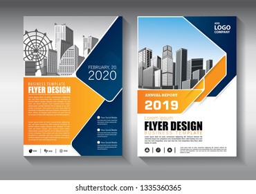 Business abstract vector template. Brochure design, cover modern layout, annual report, poster, flyer in A4 with colorful triangles, geometric shapes for tech, science, market with light background