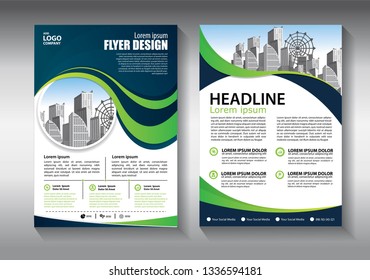 Business abstract vector template. Brochure design, cover modern layout, annual report, poster, flyer in A4 with colorful triangles, geometric shapes for tech, science, market with light background