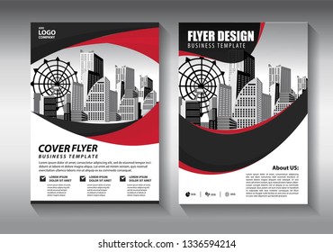 Business abstract vector template. Brochure design, cover modern layout, annual report, poster, flyer in A4 with colorful triangles, geometric shapes for tech, science, market with light background