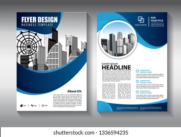 Business abstract vector template. Brochure design, cover modern layout, annual report, poster, flyer in A4 with colorful triangles, geometric shapes for tech, science, market with light background