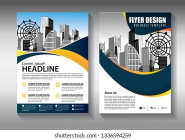 Business abstract vector template. Brochure design, cover modern layout, annual report, poster, flyer in A4 with colorful triangles, geometric shapes for tech, science, market with light background - Shutterstock ID 1336594259