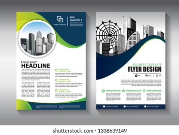 Business abstract vector template. Brochure design, cover modern layout, annual report, poster, flyer in A4 with colorful triangles, geometric shapes for tech, science, market with light background