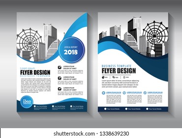 Business abstract vector template. Brochure design, cover modern layout, annual report, poster, flyer in A4 with colorful triangles, geometric shapes for tech, science, market with light background