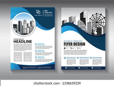Business abstract vector template. Brochure design, cover modern layout, annual report, poster, flyer in A4 with colorful triangles, geometric shapes for tech, science, market with light background