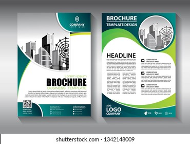 Flyers Design Template Vector Modern Brochure Stock Vector (Royalty ...