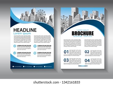 Business abstract vector template. Brochure design, cover modern layout, annual report, poster, flyer in A4 with colorful triangles, geometric shapes for tech, science, market with light background