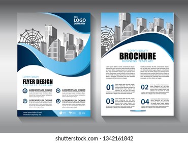 Business abstract vector template. Brochure design, cover modern layout, annual report, poster, flyer in A4 with colorful triangles, geometric shapes for tech, science, market with light background