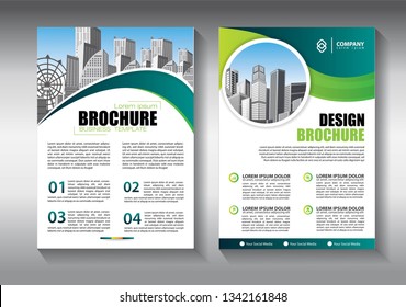 Business abstract vector template. Brochure design, cover modern layout, annual report, poster, flyer in A4 with colorful triangles, geometric shapes for tech, science, market with light background
