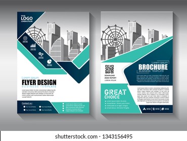 Blue Color Scheme City Background Business Stock Vector (Royalty Free ...