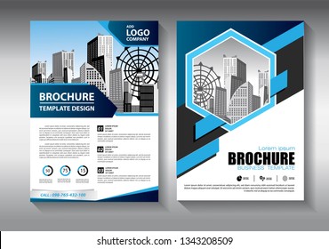Business abstract vector template. Brochure design, cover modern layout, annual report, poster, flyer in A4 with colorful triangles, geometric shapes for tech, science, market with light background