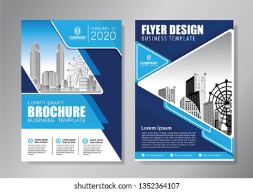 Corporate Book Cover Design Template A4 Stock Vector (Royalty Free ...