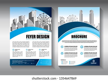 Business abstract vector template. Brochure design, cover modern layout, annual report, poster, flyer in A4 with colorful triangles, geometric shapes for tech, science, market with light background