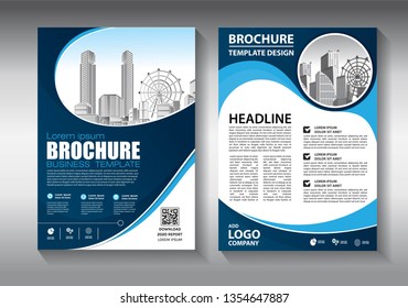 Business abstract vector template. Brochure design, cover modern layout, annual report, poster, flyer in A4 with colorful triangles, geometric shapes for tech, science, market with light background