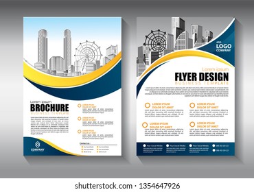 Business abstract vector template. Brochure design, cover modern layout, annual report, poster, flyer in A4 with colorful triangles, geometric shapes for tech, science, market with light background