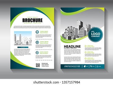 Business abstract vector template. Brochure design, cover modern layout, annual report, poster, flyer in A4 with colorful triangles, geometric shapes for tech, science, market with light background