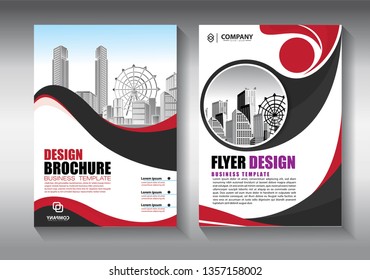 Business abstract vector template. Brochure design, cover modern layout, annual report, poster, flyer in A4 with colorful triangles, geometric shapes for tech, science, market with light background