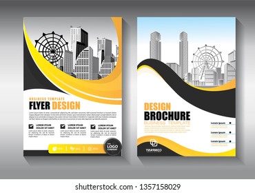 Business abstract vector template. Brochure design, cover modern layout, annual report, poster, flyer in A4 with colorful triangles, geometric shapes for tech, science, market with light background