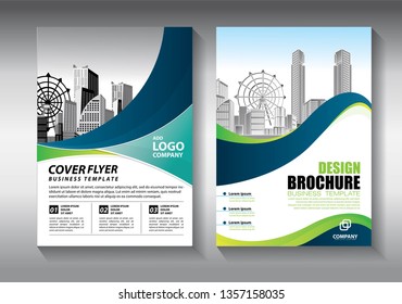 Business abstract vector template. Brochure design, cover modern layout, annual report, poster, flyer in A4 with colorful triangles, geometric shapes for tech, science, market with light background