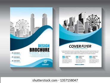 Business abstract vector template. Brochure design, cover modern layout, annual report, poster, flyer in A4 with colorful triangles, geometric shapes for tech, science, market with light background