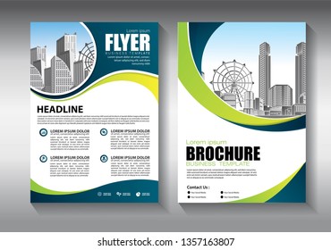 Business abstract vector template. Brochure design, cover modern layout, annual report, poster, flyer in A4 with colorful triangles, geometric shapes for tech, science, market with light background