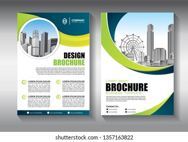 Business abstract vector template. Brochure design, cover modern layout, annual report, poster, flyer in A4 with colorful triangles, geometric shapes for tech, science, market with light background