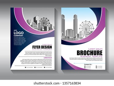 Business abstract vector template. Brochure design, cover modern layout, annual report, poster, flyer in A4 with colorful triangles, geometric shapes for tech, science, market with light background