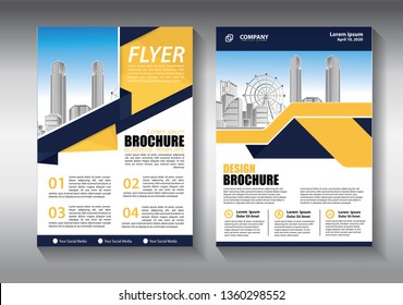 Abstrakte Vektorgrafik-Vorlage für Unternehmen. Broschüren-Design, modernes Layout, Geschäftsbericht, Poster, Flyer in A4 mit bunten Dreiecken, geometrische Formen für Technik, Wissenschaft, Markt mit hellem Hintergrund