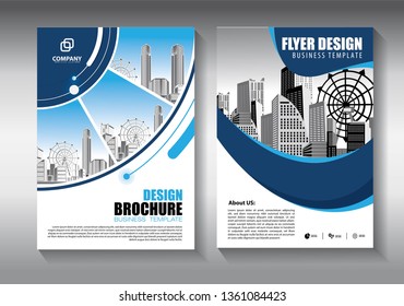 Business abstract vector template. Brochure design, cover modern layout, annual report, poster, flyer in A4 with colorful triangles, geometric shapes for tech, science, market with light background