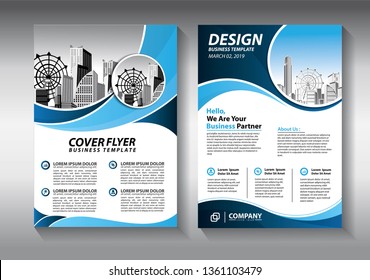 Business Abstract Vector Template. Brochure Design, Cover Modern Layout, Annual Report, Poster, Flyer In A4 With Colorful Triangles, Geometric Shapes For Tech, Science, Market With Light Background