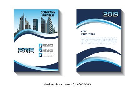 Business abstract vector template. Brochure design, cover modern layout, annual report, poster, flyer in A4 with colorful triangles, geometric shapes for tech, science, market with light background
