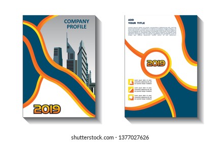 Business abstract vector template. Brochure design, cover modern layout, annual report, poster, geometric shapes for tech, science, market with light background.