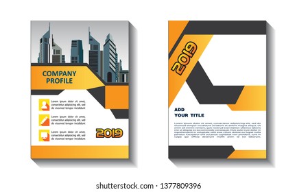 Business abstract vector template. Brochure design, cover modern layout, annual report, poster, geometric shapes for tech, science, market with light background