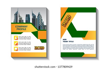 Business abstract vector template. Brochure design, cover modern layout, annual report, poster, geometric shapes for tech, science, market with light background