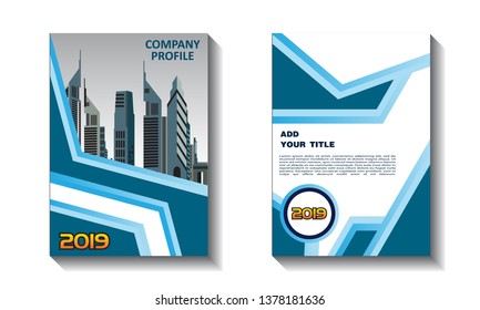 Business abstract vector template. Brochure design, cover modern layout, annual report, poster, geometric shapes for tech, science, market with light background