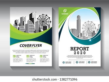 Business abstract vector template. Brochure design, cover modern layout, annual report, poster, flyer in A4 with colorful triangles, geometric shapes for tech, science, market with light background