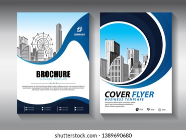 Business abstract vector template. Brochure design, cover modern layout, annual report, poster, flyer in A4 with colorful triangles, geometric shapes for tech, science, market with light background