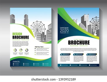 Business abstract vector template. Brochure design, cover modern layout, annual report, poster, flyer in A4 with colorful triangles, geometric shapes for tech, science, market with light background