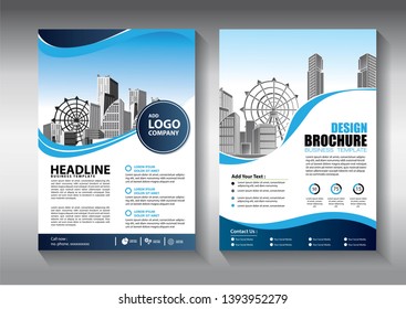Business abstract vector template. Brochure design, cover modern layout, annual report, poster, flyer in A4 with colorful triangles, geometric shapes for tech, science, market with light background