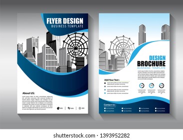 Business abstract vector template. Brochure design, cover modern layout, annual report, poster, flyer in A4 with colorful triangles, geometric shapes for tech, science, market with light background