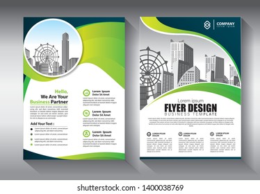 Business abstract vector template. Brochure design, cover modern layout, annual report, poster, flyer in A4 with colorful triangles, geometric shapes for tech, science, market with light background