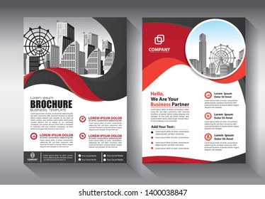 Business abstract vector template. Brochure design, cover modern layout, annual report, poster, flyer in A4 with colorful triangles, geometric shapes for tech, science, market with light background
