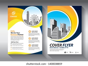 Business abstract vector template. Brochure design, cover modern layout, annual report, poster, flyer in A4 with colorful triangles, geometric shapes for tech, science, market with light background