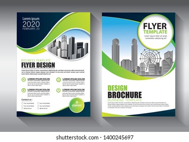 Business abstract vector template. Brochure design, cover modern layout, annual report, poster, flyer in A4 with colorful triangles, geometric shapes for tech, science, market with light background