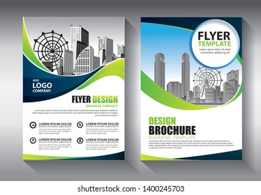Business abstract vector template. Brochure design, cover modern layout, annual report, poster, flyer in A4 with colorful triangles, geometric shapes for tech, science, market with light background