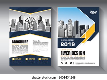 Business Abstract Vector Template. Brochure Design, Cover Modern Layout, Annual Report, Poster, Flyer In A4 With Colorful Triangles, Geometric Shapes For Tech, Science, Market With Light Background