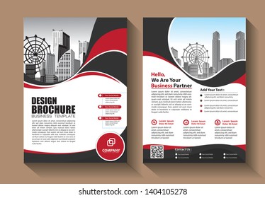 Business abstract vector template. Brochure design, cover modern layout, annual report, poster, flyer in A4 with colorful triangles, geometric shapes for tech, science, market with light background