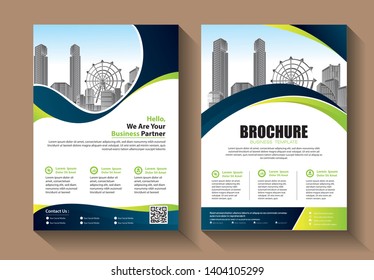 Business abstract vector template. Brochure design, cover modern layout, annual report, poster, flyer in A4 with colorful triangles, geometric shapes for tech, science, market with light background